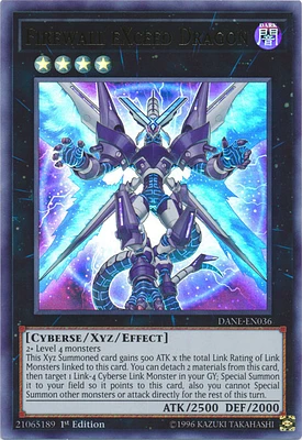 Firewall eXceed Dragon - DANE-EN036 - Ultra Rare - 1st Edition