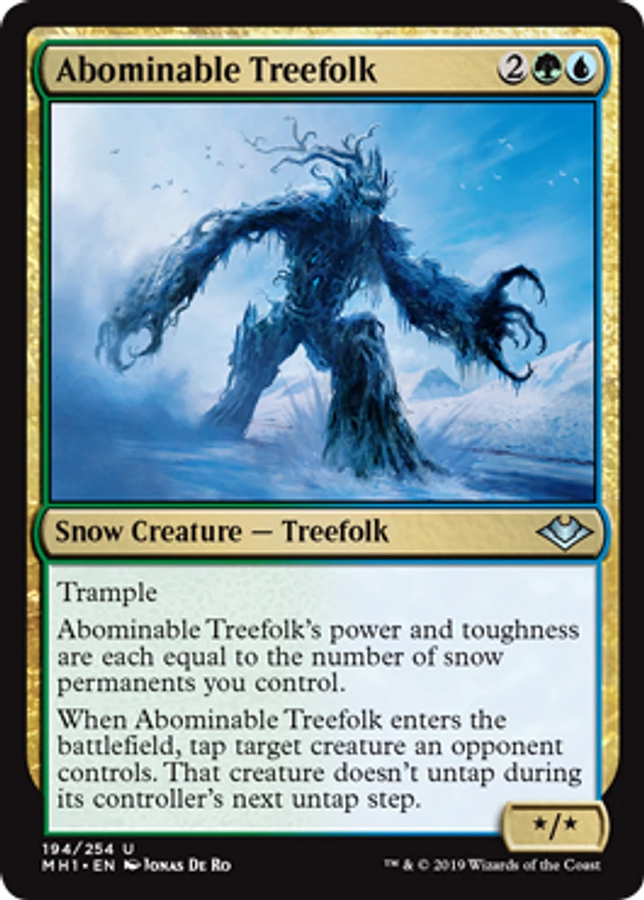 Abominable Treefolk