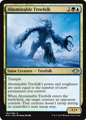 Abominable Treefolk