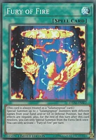 Fury of Fire - DANE-ENSE2 - Super Rare - Limited Edition