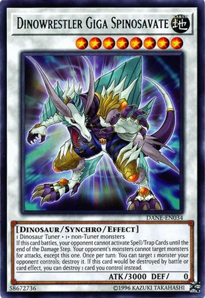 Dinowrestler Giga Spinosavate - DANE-EN034 - Rare - Unlimited Edition