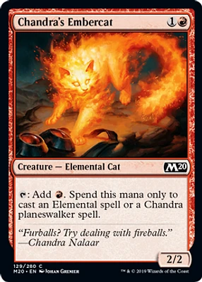 Chandra's Embercat - Foil