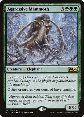 Aggressive Mammoth - Welcome Deck Exclusive