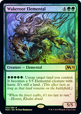 Wakeroot Elemental - Foil - Prerelease Promo