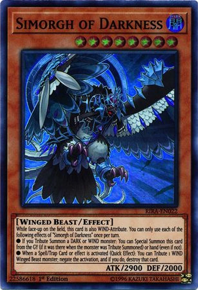 Simorgh of Darkness - RIRA-EN022 - Super Rare