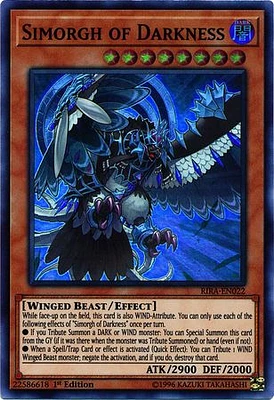 Simorgh of Darkness - RIRA-EN022 - Super Rare