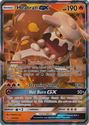 Heatran GX - 25/236 - Ultra Rare