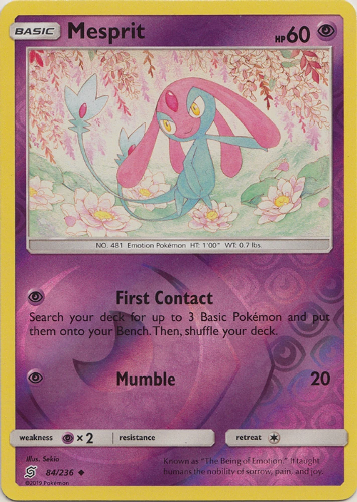 Mesprit - 84/236 - Uncommon - Reverse Holo