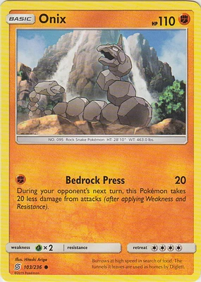 Onix - 103/236 - Common