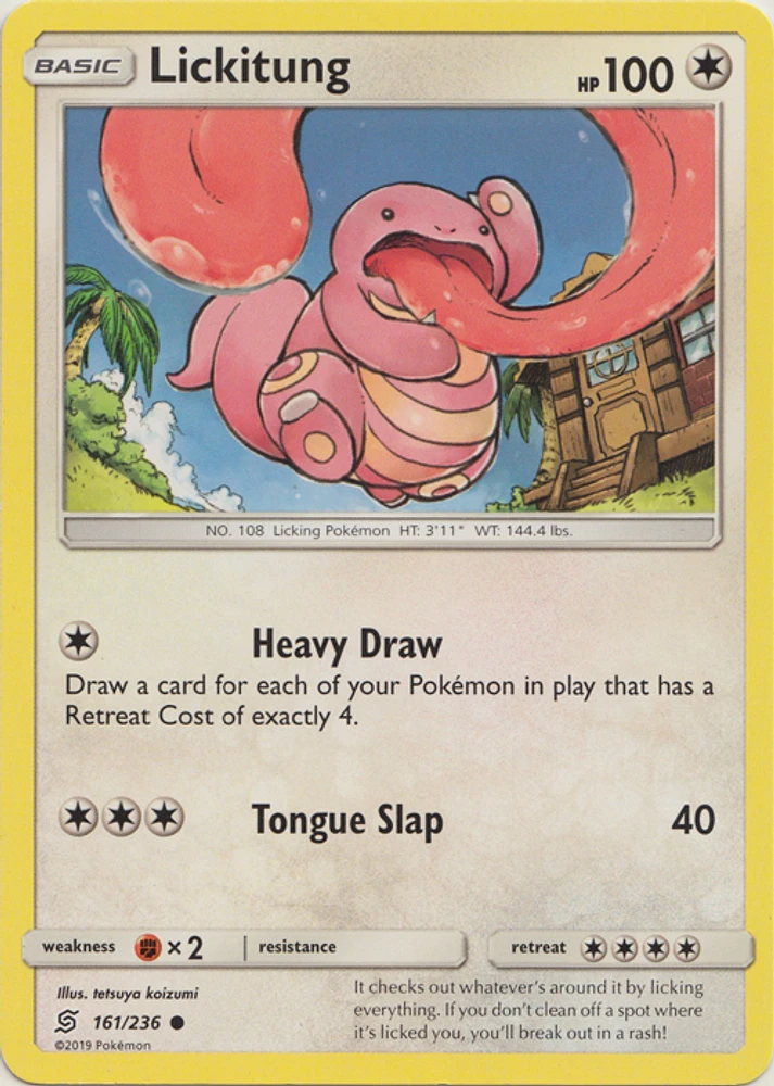 Lickitung - 161/236