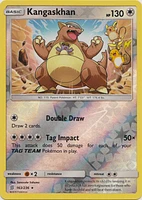 Kangaskhan - 163/236 - Reverse Holo Rare