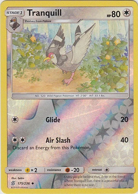 Tranquill - 175/236 - Uncommon - Reverse Holo