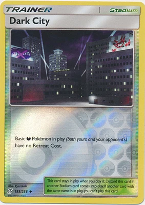 Dark City - 193/236 - Uncommon - Reverse Holo