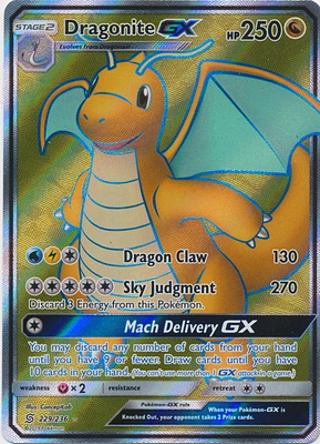 Dragonite GX - 229/236 - Full Art Ultra Rare