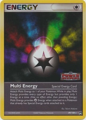 Multi Energy - 89/108 - Rare - Reverse Holo