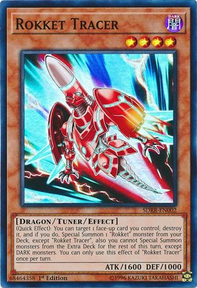 Rokket Tracer - SDRR-EN002 - Super Rare - 1st Edition