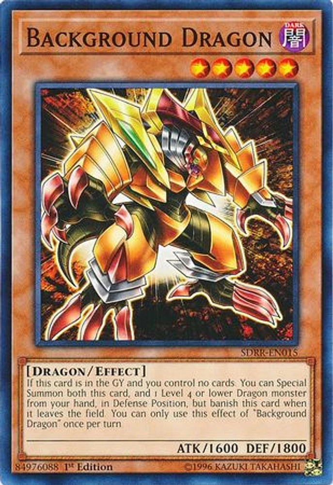 Background Dragon - SDRR-EN015 - Common - 1st Edition