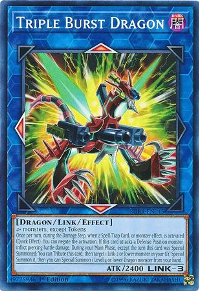 Triple Burst Dragon - SDRR-EN045 - Common - 1st Edition