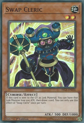 Swap Cleric - FIGA-EN036 - Super Rare - 1st Edition