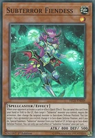 Subterror Fiendess - FIGA-EN048 - Super Rare - 1st Edition