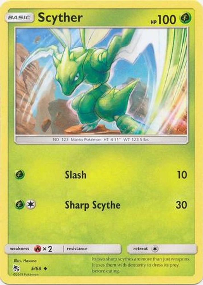 Scyther - 5/68 - Uncommon