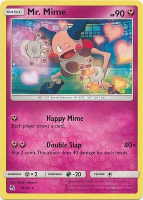 Mr. Mime - 43/68 - Rare