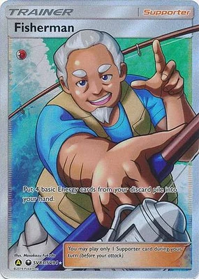 Fisherman - SV83/SV94 - Full Art Ultra Rare