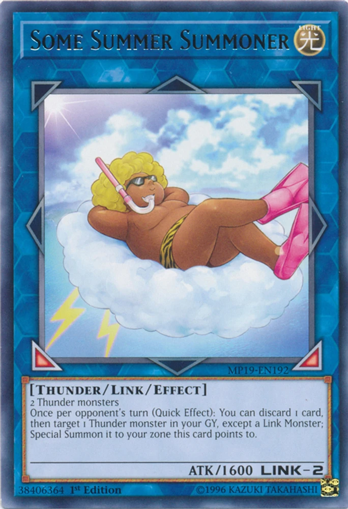 Some Summer Summoner - MP19-EN192 - Rare - 1st Edition