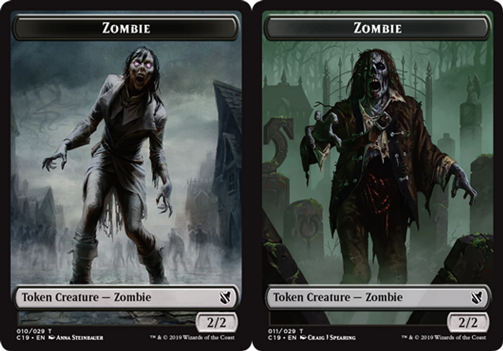 Zombie Token (010) // Zombie Token (011)