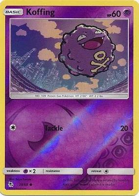 Koffing - 28/68 - Common - Reverse Holo