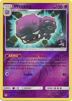 Weezing - 29/68 - Rare - Reverse Holo