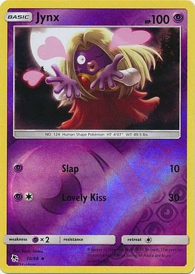 Jynx - 30/68 - Uncommon - Reverse Holo