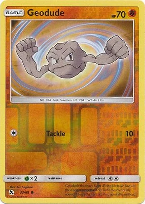 Geodude - 33/68 - Common - Reverse Holo