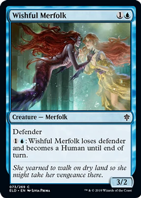 Wishful Merfolk - Foil