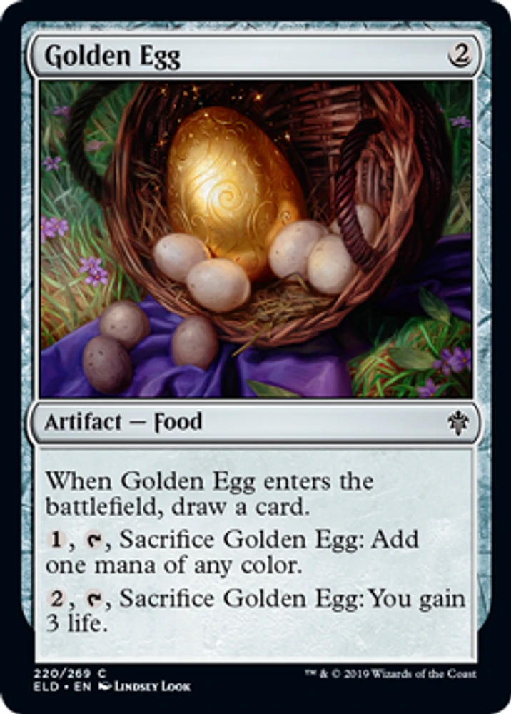 Golden Egg - Foil