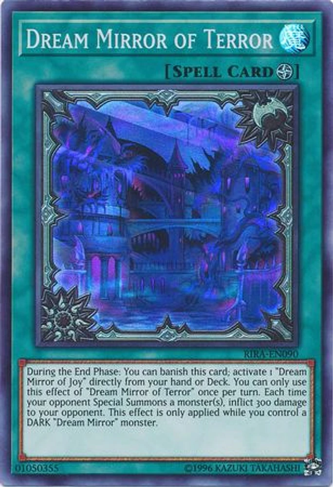 Dream Mirror of Terror - RIRA-EN090 - Super Rare - Unlimited Edition