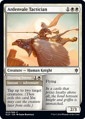 Ardenvale Tactician // Dizzying Swoop - Foil