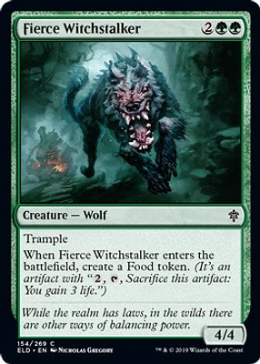 Fierce Witchstalker - Foil