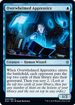 Overwhelmed Apprentice - Foil