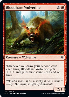 Bloodhaze Wolverine - Foil