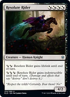 Resolute Rider - Foil