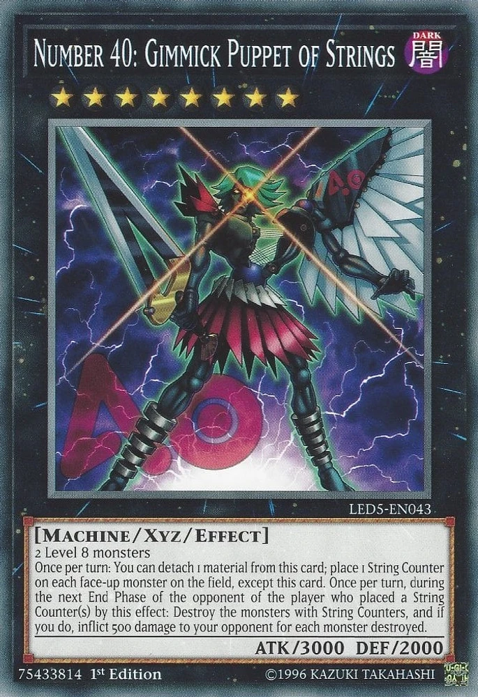 Number 40: Gimmick Puppet of Strings - LED5-EN043 - Common - 1st Edition