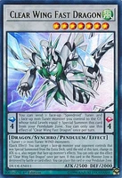 Clear Wing Fast Dragon - DUDE-EN011 - Ultra Rare - 1st Edition