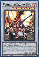 Vermillion Dragon Mech - DUDE-EN015 - Ultra Rare - 1st Edition