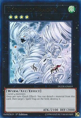 Tornado Dragon - DUDE-EN019 - Ultra Rare - 1st Edition