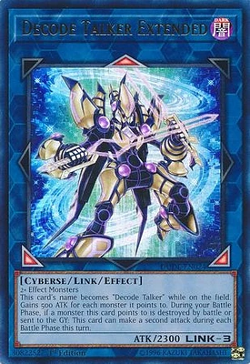 Decode Talker Extended - DUDE-EN024 - Ultra Rare - 1st Edition