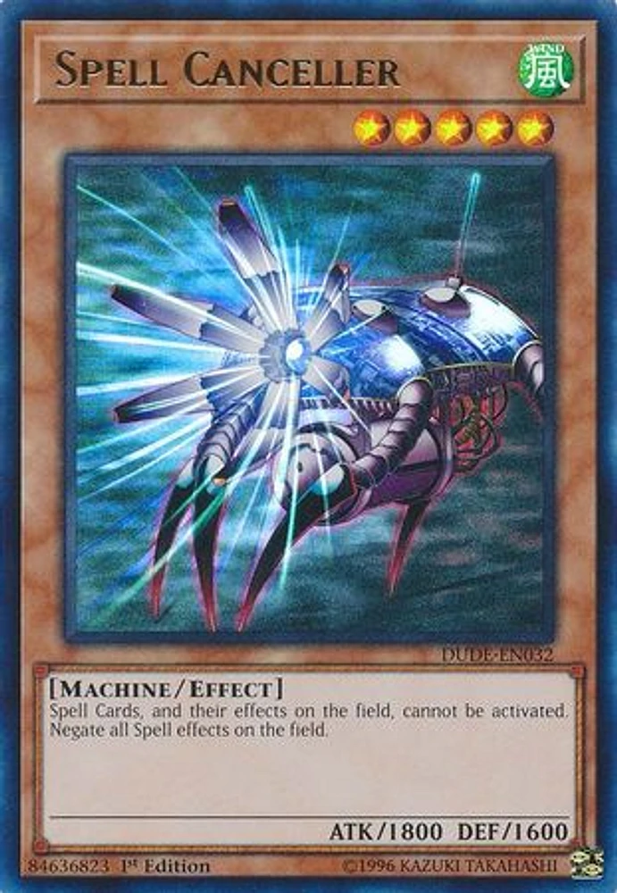 Spell Canceller - DUDE-EN032 - Ultra Rare - 1st Edition