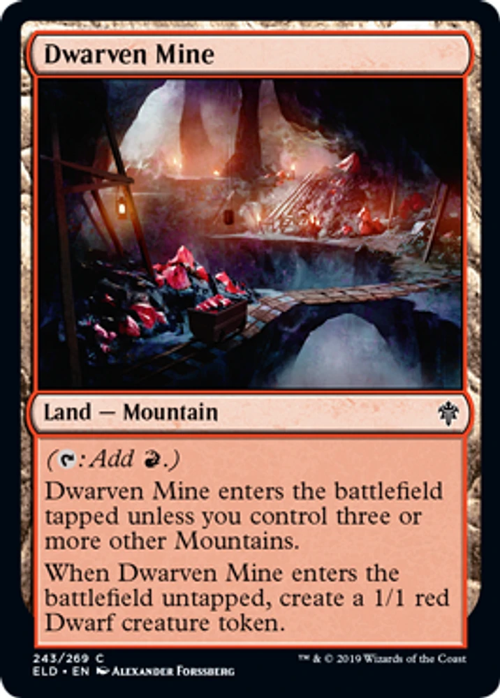 Dwarven Mine - Foil