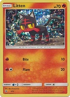 Litten - 3/12 - Holo - McDonald's Promo 2017