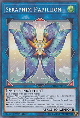 Seraphim Papillion - CHIM-EN050 - Common - 1st Edition